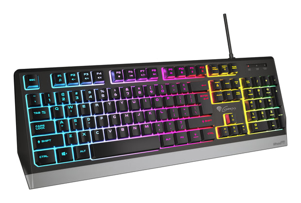 GENESIS Rhod 300 RGB tangentbord Spela USB QWERTY Engelsk Svart