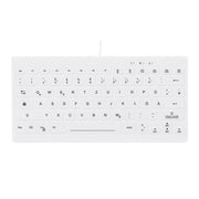 Contour Design Active Key AK-C4112 tangentbord Medical USB QWERTZ tyska Vit