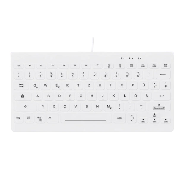Contour Design Active Key AK-C4112 tangentbord Medical USB QWERTZ tyska Vit