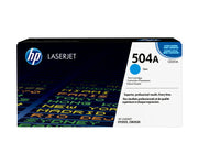HP 504A cyan LaserJet-tonerkassett