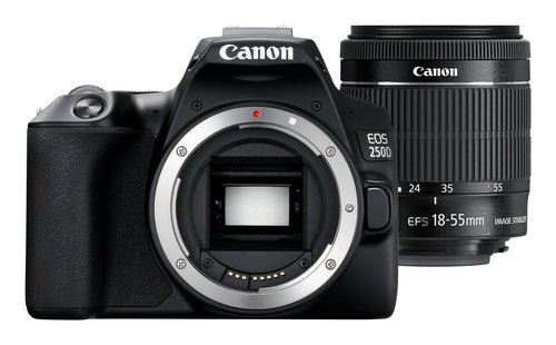Canon EOS 250D+EF-S 18-55mm SLR-kamerauppsättning 24,1 MP CMOS 6000 x 4000 pixlar