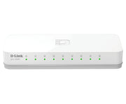 D-Link 0 Ohanterad Fast Ethernet (10/100) Skrivbord Vit