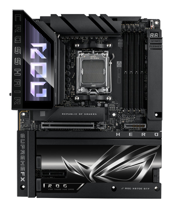 ASUS ROG CROSSHAIR X870E HERO BTF AMD X870E AM5-sockel ATX
