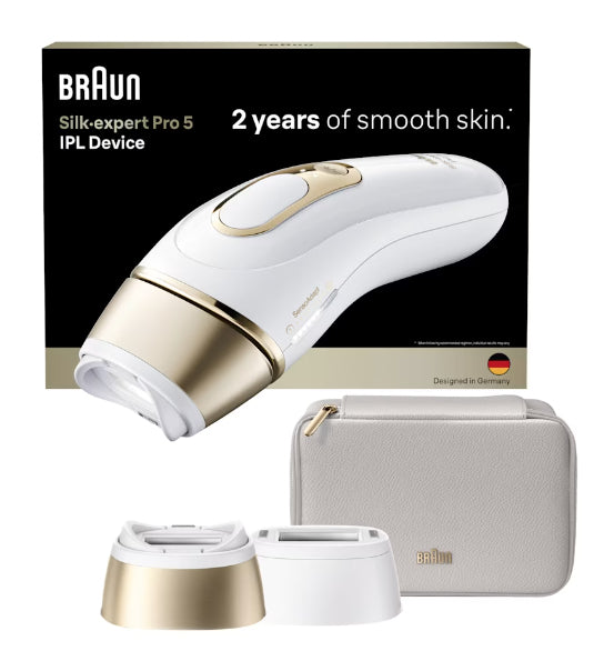 Braun Silk-expert Pro PL5210 IPL Intensivt pulserat ljus (IPL) Guld