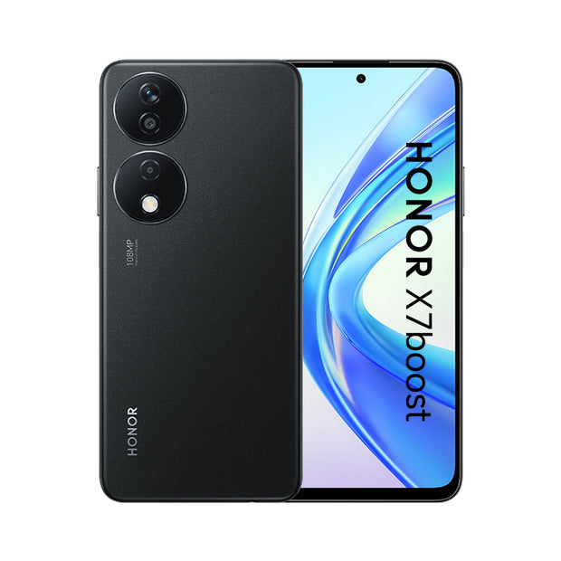 Honor X7boost - 128 GB - Svart