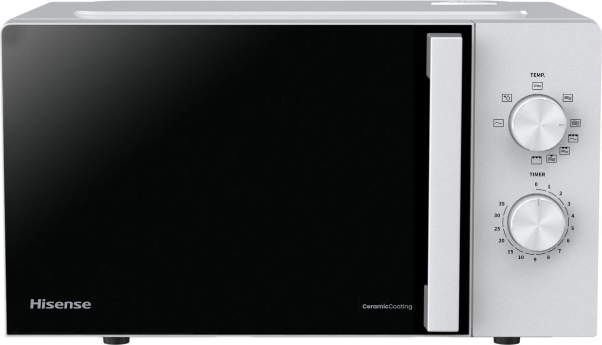 Hisense H20MOWP1HG Vit Kombinationsmikrovågsugn Bänkdiskmaskin 20 l 700 W