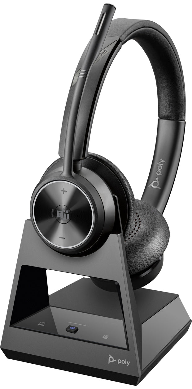 HP Poly Savi 7320 Stereo Microsoft Teams-certifierad DECT 1880–1900 MHz överst