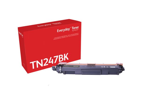 Everyday Svart Toner by Xerox compatible with Brother TN247BK