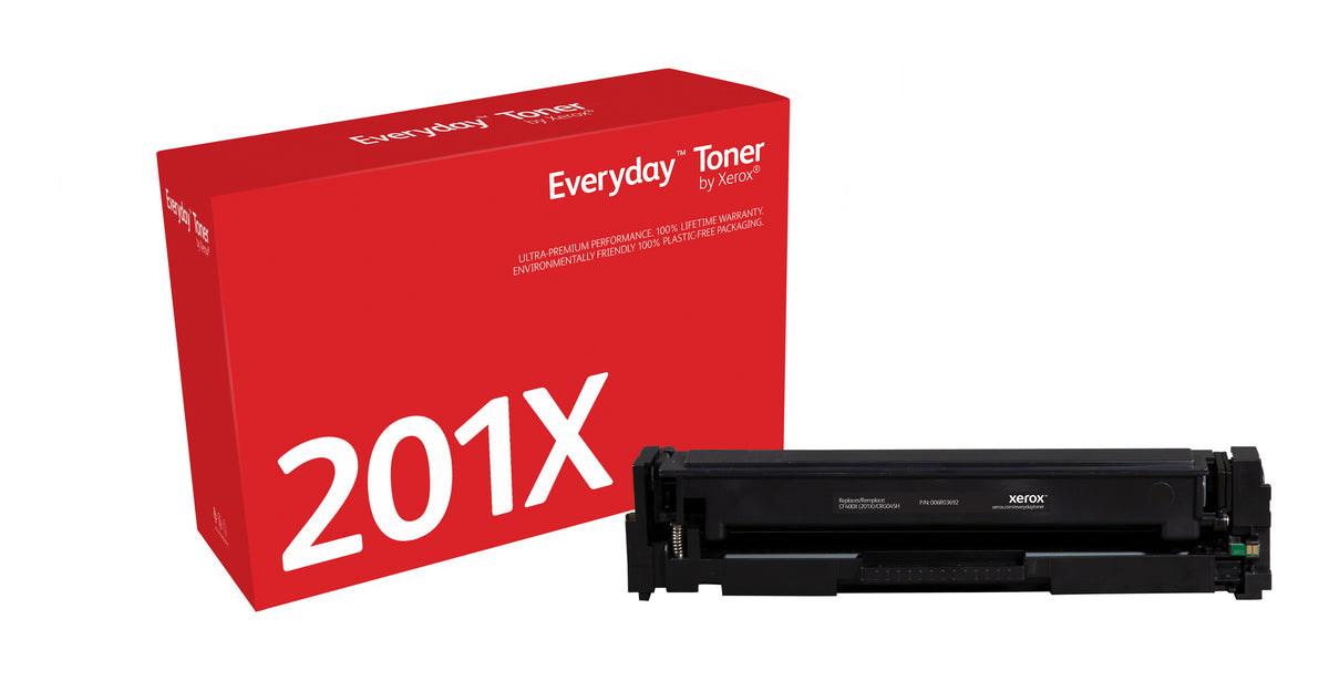 Everyday Svart Toner by Xerox compatible with HP 201X (CF400X)