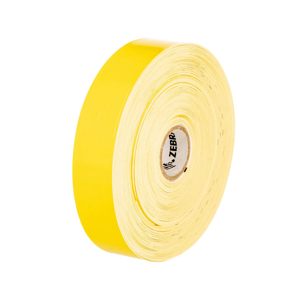 Zebra Z-Band Fun Wristband Vit Självhäftande skrivaretikett
