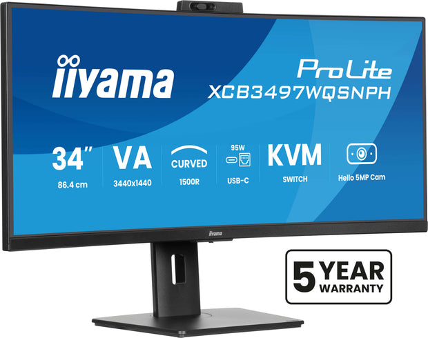 iiyama ProLite XCB3497WQSNPH-B1 - QHD