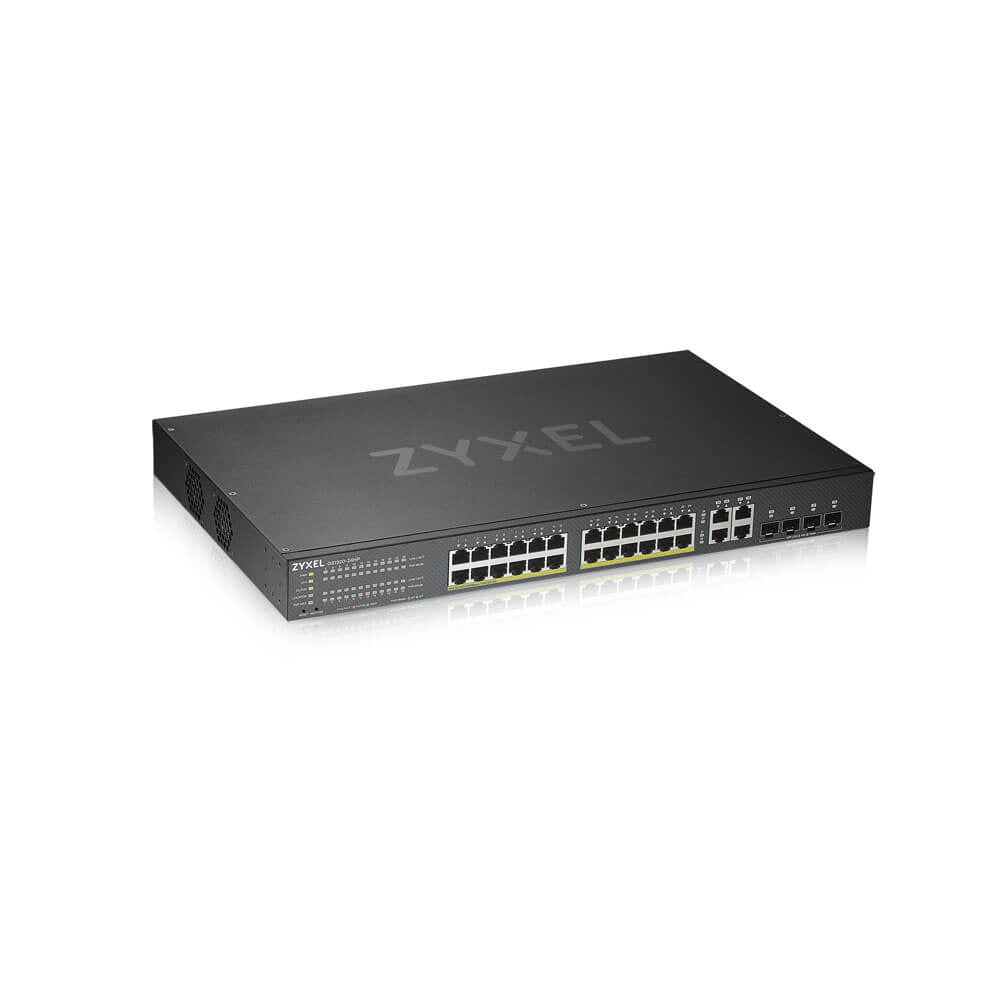 Zyxel GS1920-24HPV2 hanterad Gigabit Ethernet (10/100/1000) Strömförsörjning via