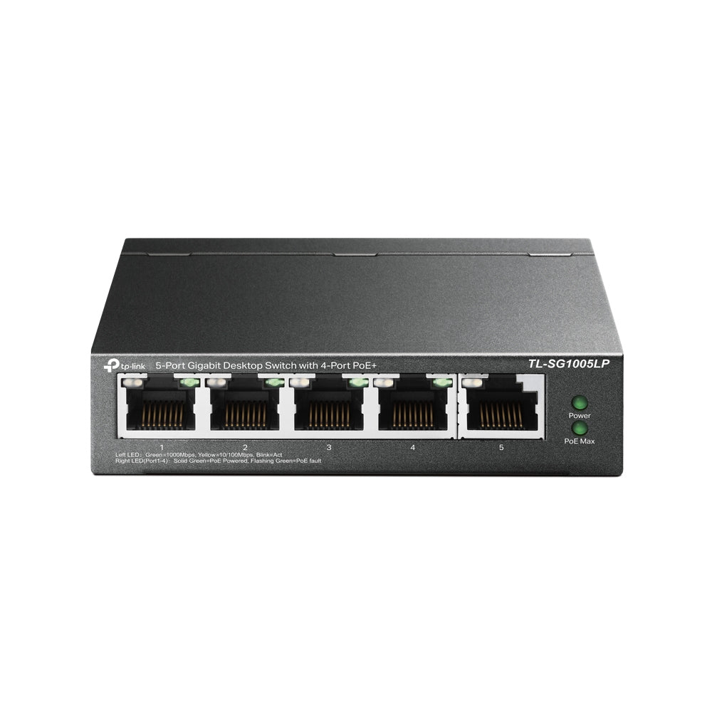 TP-Link TL-SG1005LP nätverksswitchar Ohanterad Gigabit Ethernet (10/100/1000)