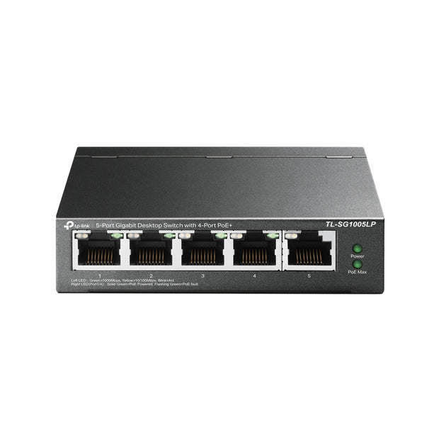 TP-Link TL-SG1005LP nätverksswitchar Ohanterad Gigabit Ethernet (10/100/1000)