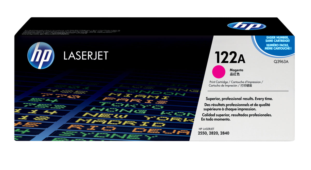 HP 122A Magenta Original LaserJet Toner Cartridge Tonerkassett