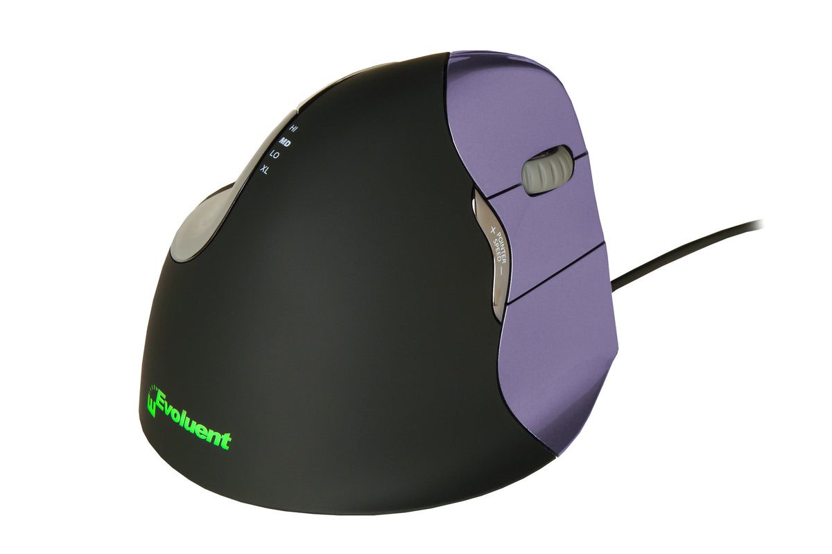 BakkerElkhuizen Evoluent4 datormöss Kontor högerhand USB Type-A laser 2600 DPI