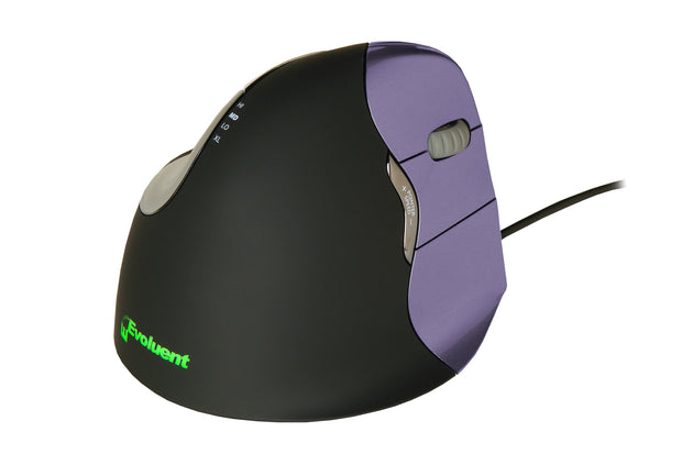 BakkerElkhuizen Evoluent4 datormöss Kontor högerhand USB Type-A laser 2600 DPI