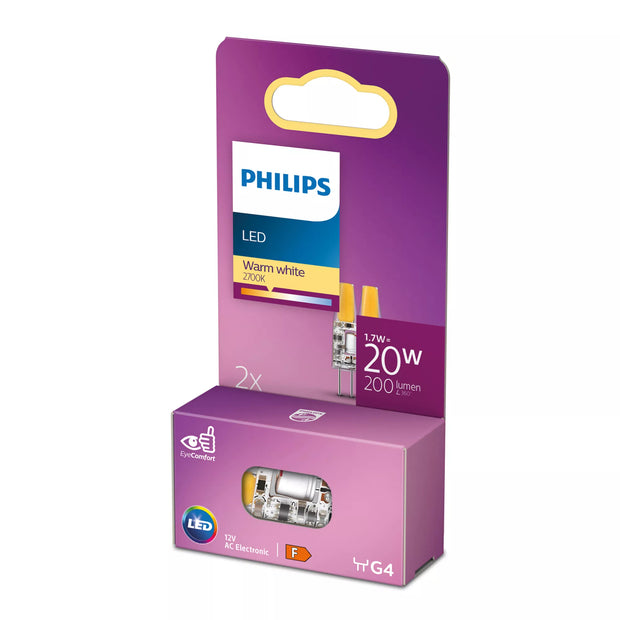 Philips Kapsel 20 W kapsel G4 x 2