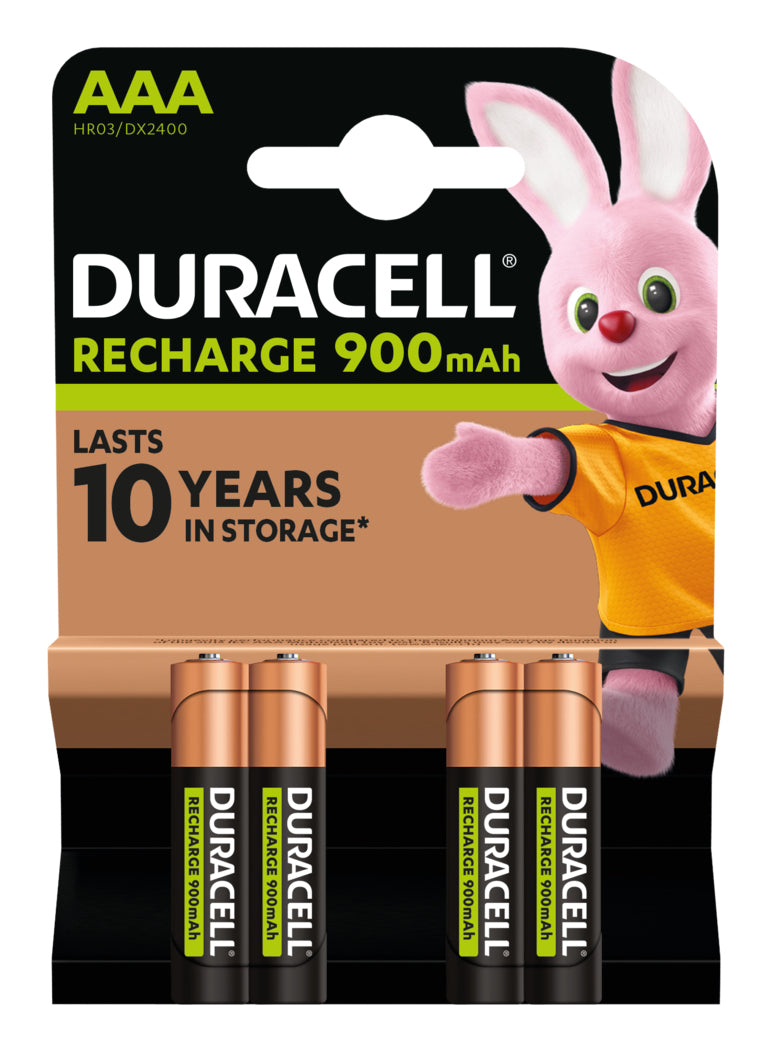 Duracell StayCharged AAA (4pcs) Laddningsbart batteri Nickel-metallhydrid (NiMH)