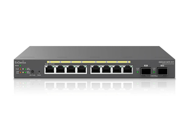 EnGenius EWS2910FP-FIT nätverksswitchar hanterad L2/L3 Gigabit Ethernet (10/100/1000) Strömförsörjning via
