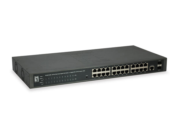 LevelOne GEP-2652 nätverksswitchar hanterad L2 Gigabit Ethernet (10/100/1000)