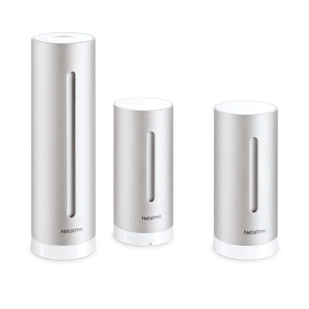 Netatmo NBU-NWS-NIM-EU digital väderstation Silver AC/Batteri