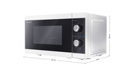 Sharp YC-MG01E-W mikrovågsugn Svart