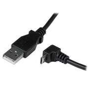 StarTech.com USBAUB2MD USB-kablar USB 2.0 2 m USB A Micro-USB B 0,48 Gbit/s Svart
