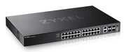 Zyxel XGS2220-30 hanterad L3 Gigabit Ethernet (10/100/1000) Svart