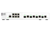 QNAP QSW-M2106-4C nätverksswitchar hanterad L2 2.5G Ethernet (100/1000/2500) Vit