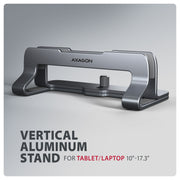 Axagon STND-VG Vertikaler Laptop-Ständer
