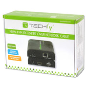 Techly IDATA HDMI-KVM2 KVM-förlängare Sändare och mottagare
