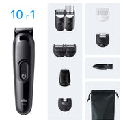 Braun AIO3560 skägg/hår trimmer Svart 14 Nickel-metallhydrid (NiMH)