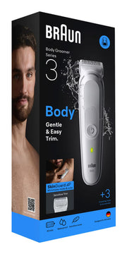 Braun Series 3 BG3530 Kropstrimmer Grå