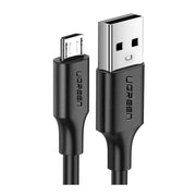 Ugreen 60137 USB-kablar USB 2.0 1,5 m USB A Micro-USB A 0,48 Gbit/s Svart