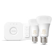 Philips Hue White ambiance Startpaket: 2 st E27 ljuskällor (1100lm) + Dimmer switch