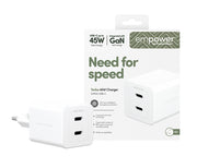 PanzerGlass empower by Turbo 45W Charger incl. 2 x USB-C