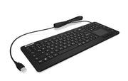 KeySonic KSK-6231 INEL (FR) tangentbord Industriell USB AZERTY Fransk Svart
