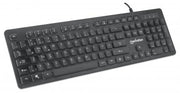 Manhattan 179485 tangentbord Spela USB Svart