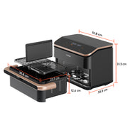 Cosori Dual Blaze Twinfry Chef Edition Dubbel 10 l Fristående 2800 W Varmluftsfritös