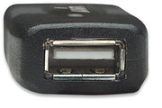 Manhattan 150248 USB-kablar USB 2.0 10 m USB A 0,48 Gbit/s Svart
