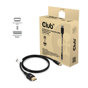 CLUB3D CAC-1116 DisplayPort-kabel 1 m Mini DisplayPort Svart