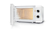 Sharp YC-MS01E-C mikrovågsugn Vit Enbart mikrovågsugn Bänkdiskmaskin 20 l 800 W