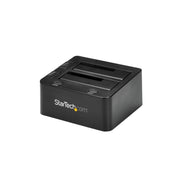 StarTech.com Dubbel USB 3.0-dockningsstation med UASP för 2,5/3,5" SSD/HDD-hårddiskar
