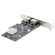 StarTech.com Nätverkskort med 2 portar 2,5 Gbps NBASE-T PCIe - 2x1G