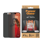 PanzerGlass Privacy Screen Protector iPhone 15 Pro