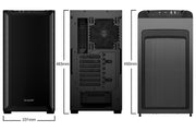 be quiet! PURE BASE 501 Black Midi Tower Svart