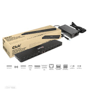 CLUB3D CSV-1566 dockningsstationer för bärbara datorer Dockning USB 3.2 Gen 1 (3.1