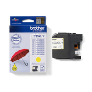 Brother LC225XLY bläckpatroner Original Hög (XL) avkastning Gul