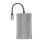 LogiLink UA0383 dockningsstationer för bärbara datorer Kabel USB 3.2 Gen 1 (3.1 Gen